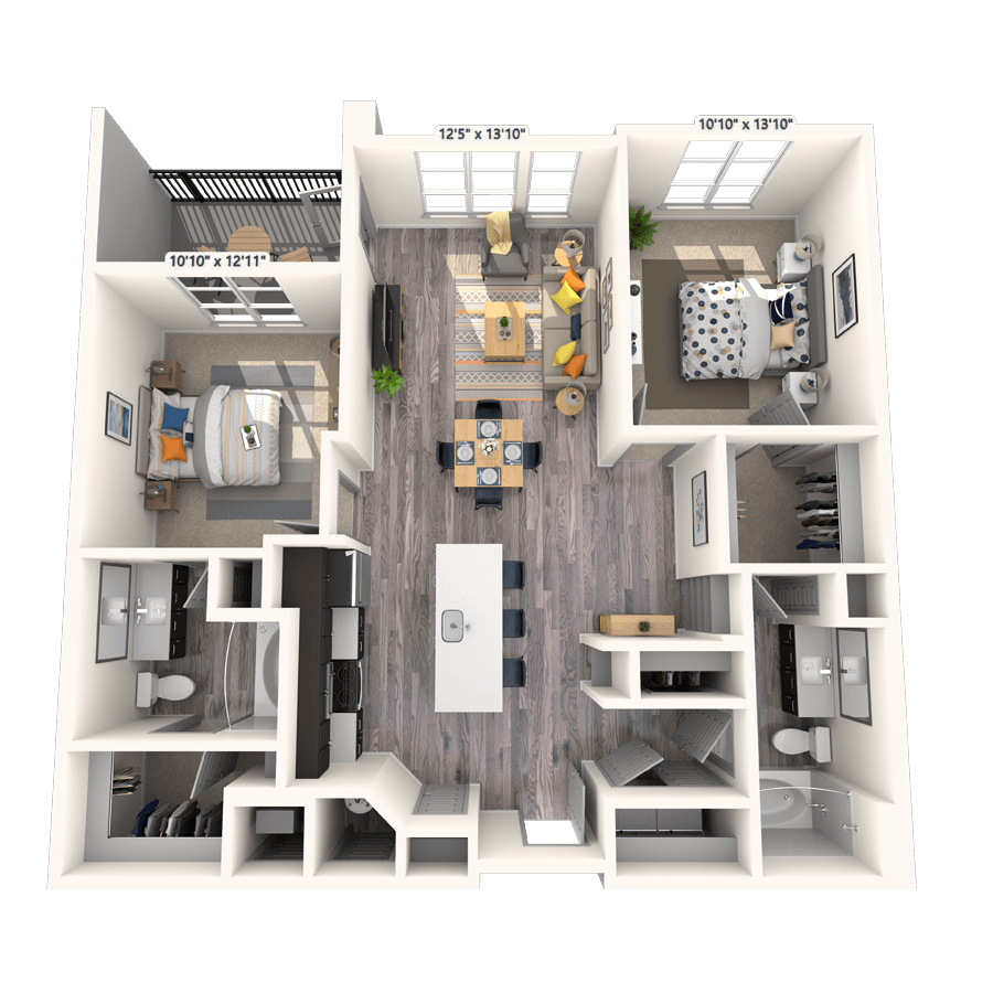 B4 floor plan