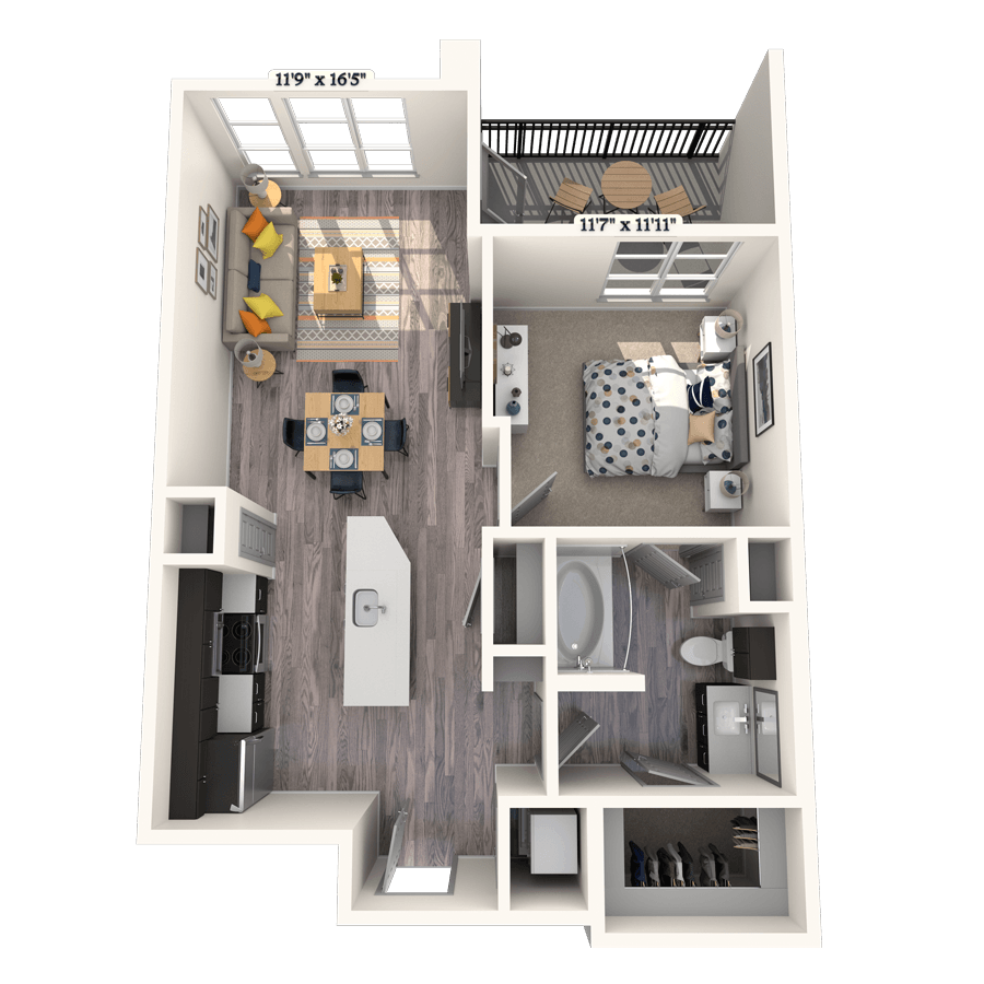A14 floor plan