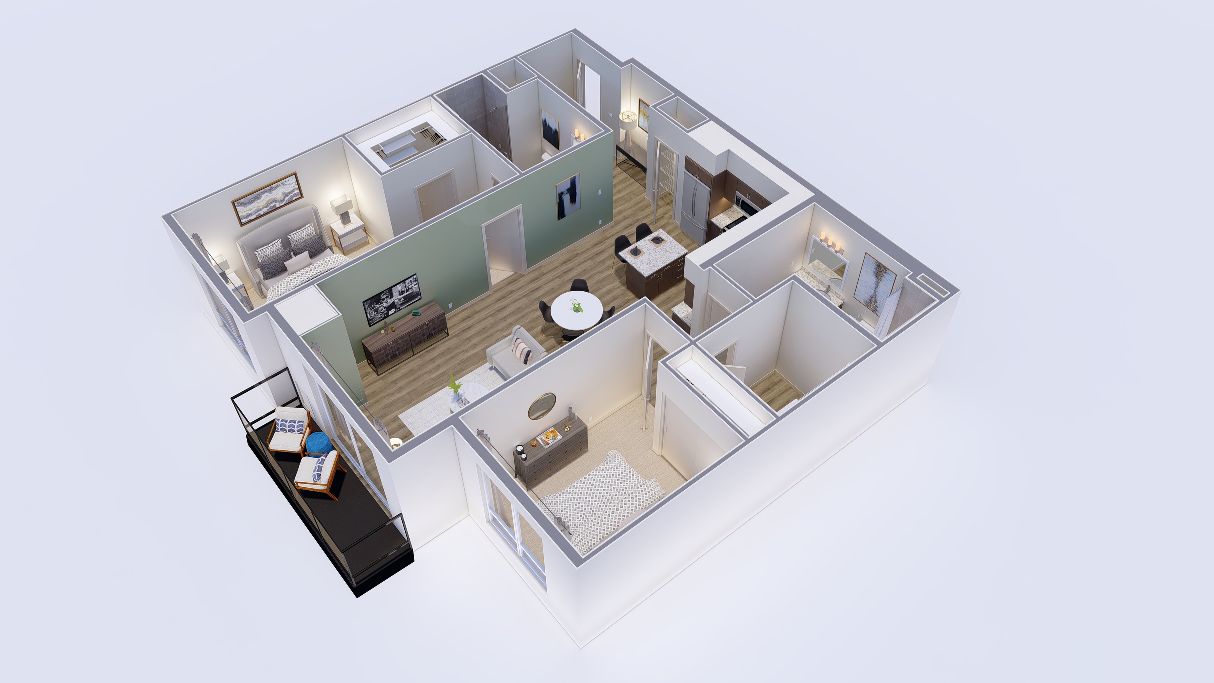 Northrop C5 floor plan