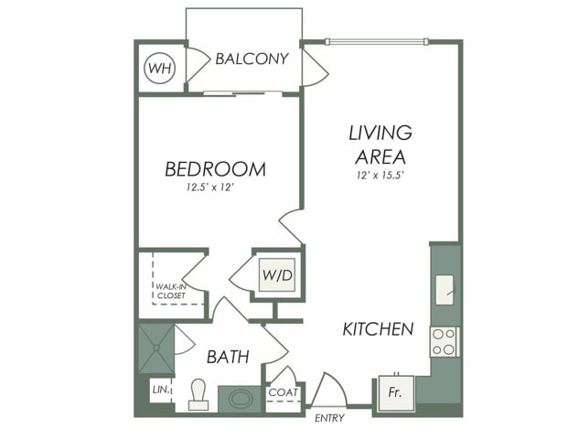 A1 floor plan