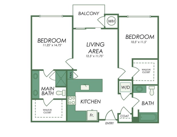 B2b floor plan