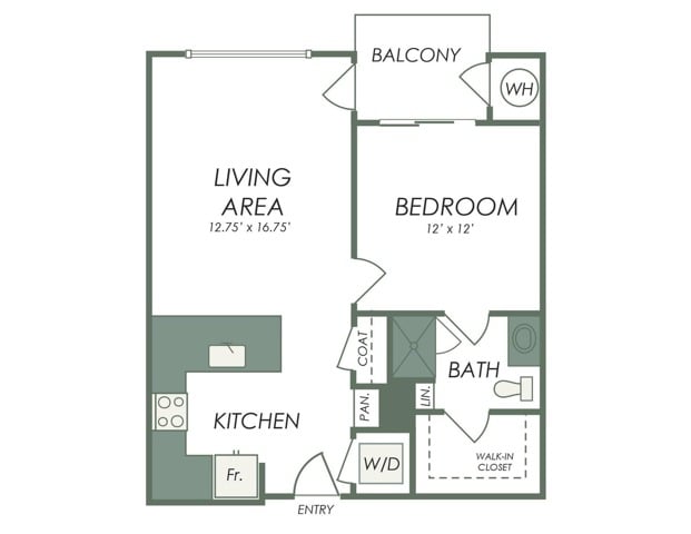 A2 floor plan