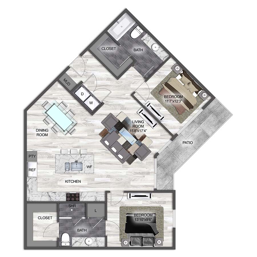 B6 floor plan