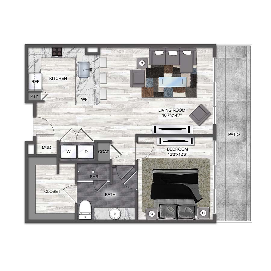 A13 floor plan