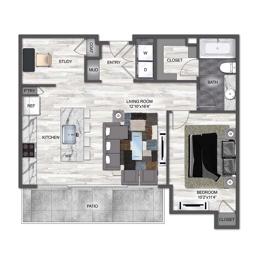 A14 floor plan