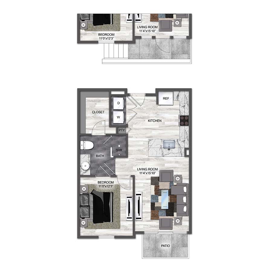 A3 floor plan