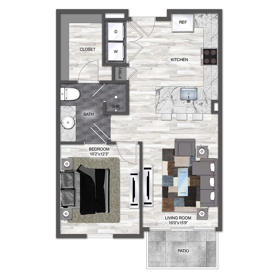 A1 floor plan