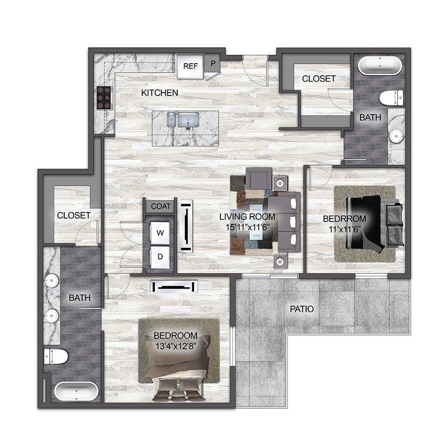 B2 floor plan