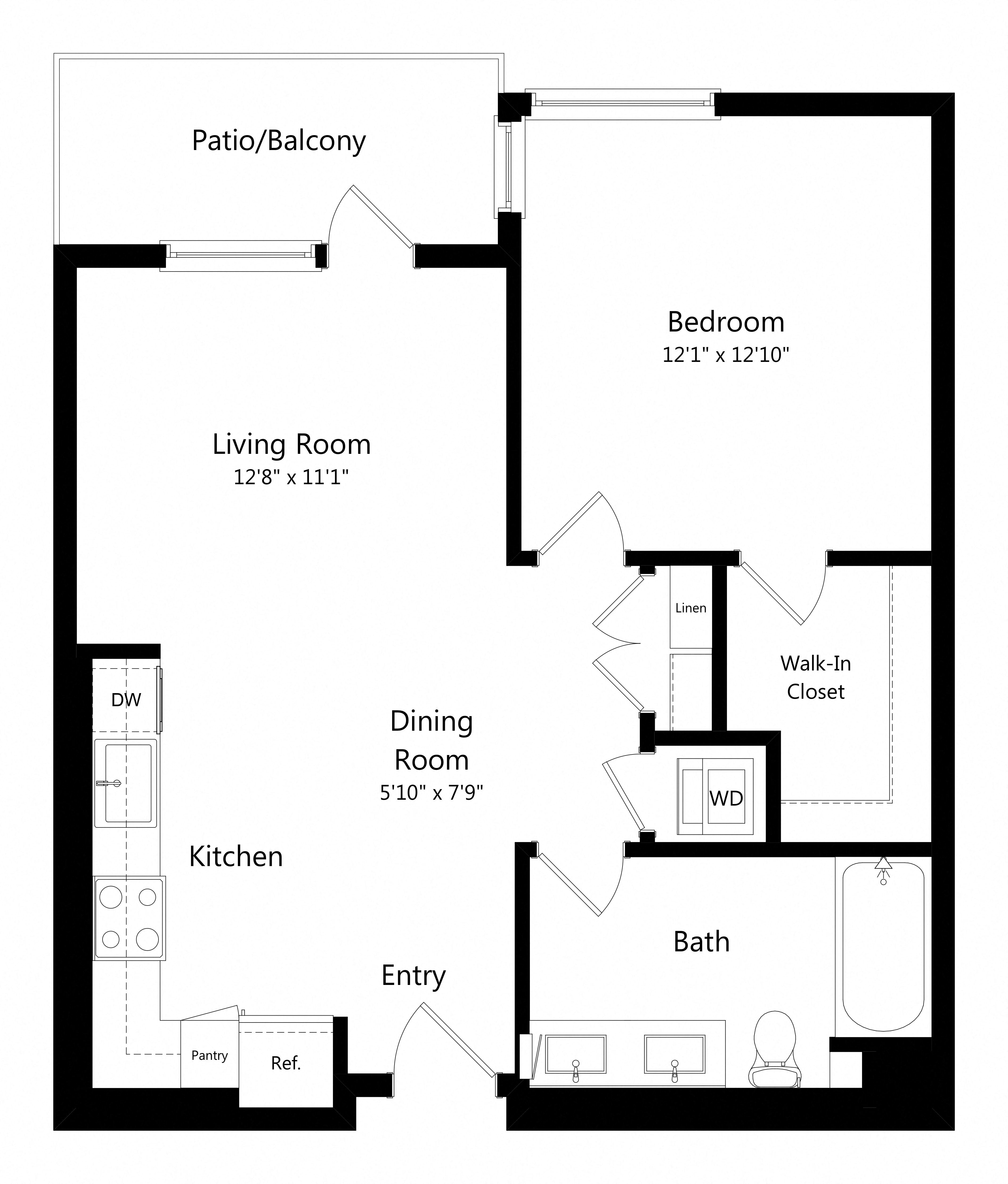 A4 floor plan