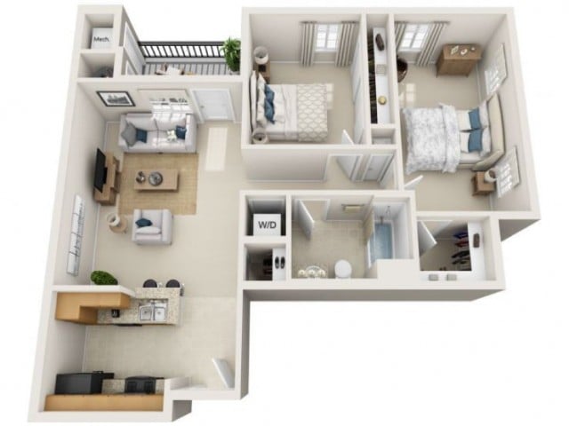 Simmons floor plan