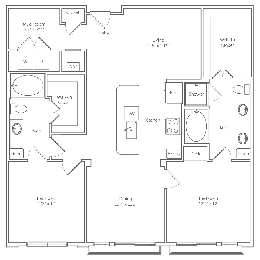 Kildeer floor plan