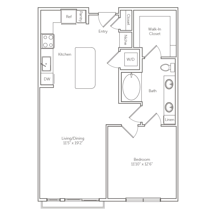 Camellia - 806 floor plan