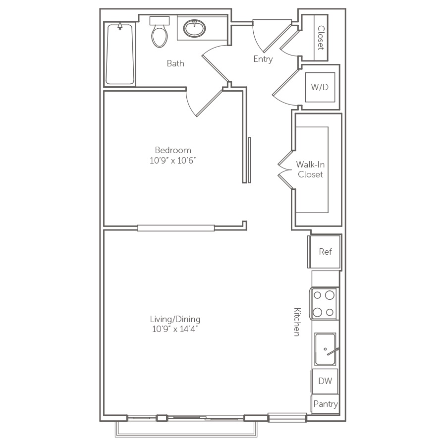 Palmetto - 603 floor plan