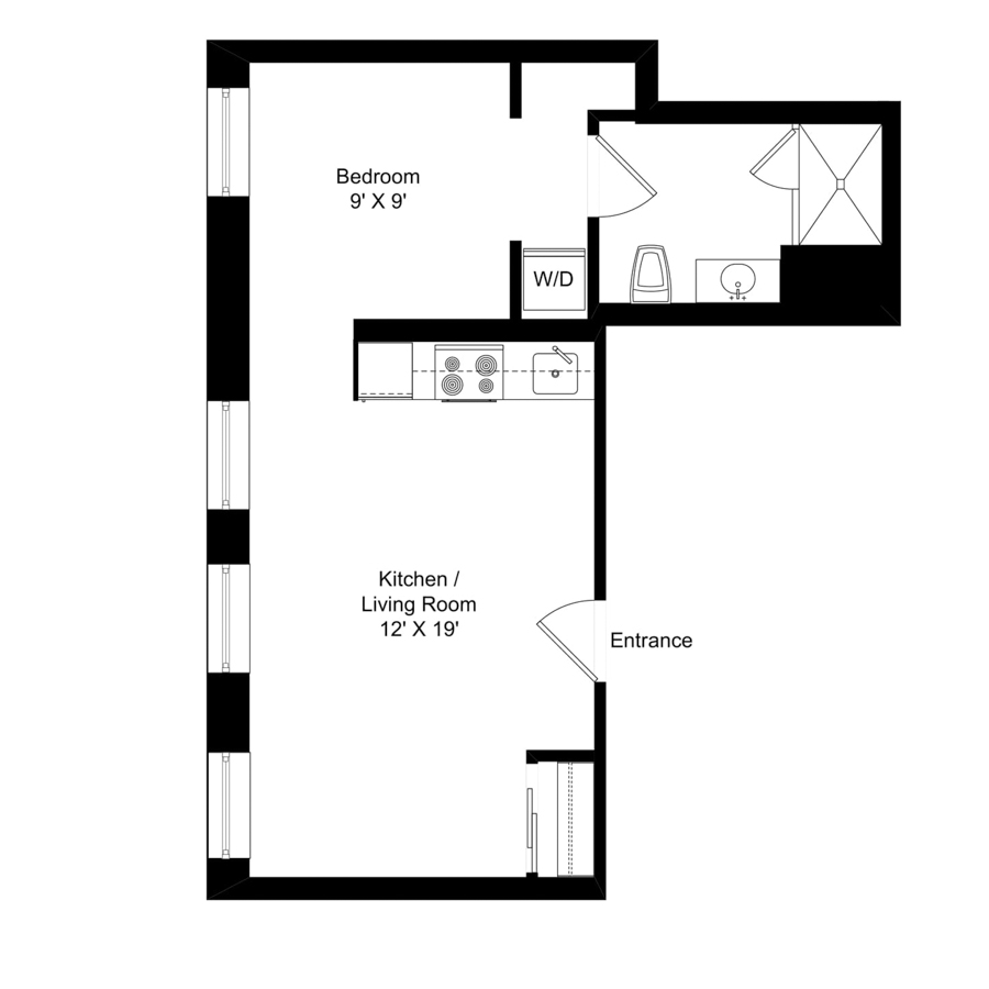 Unit 501 floor plan