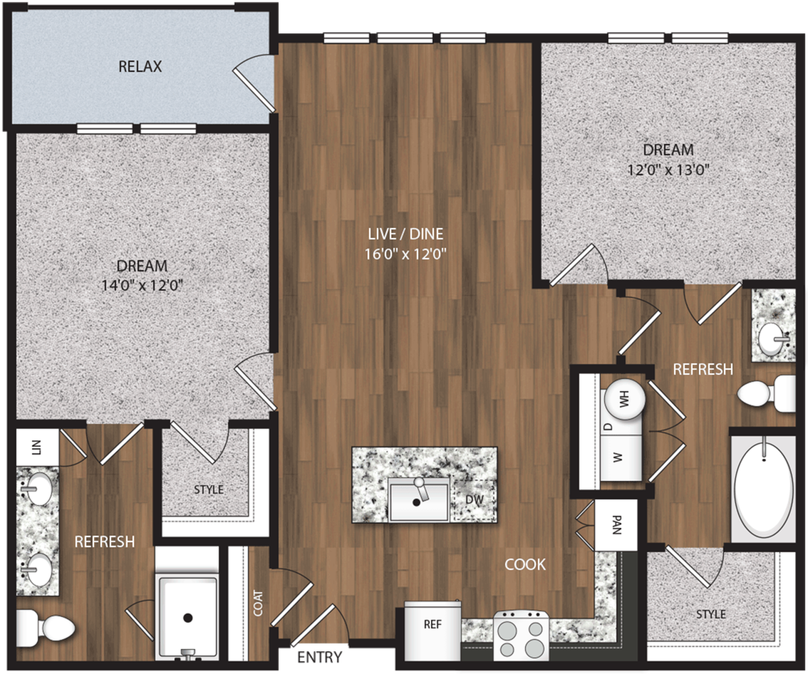B1 floor plan