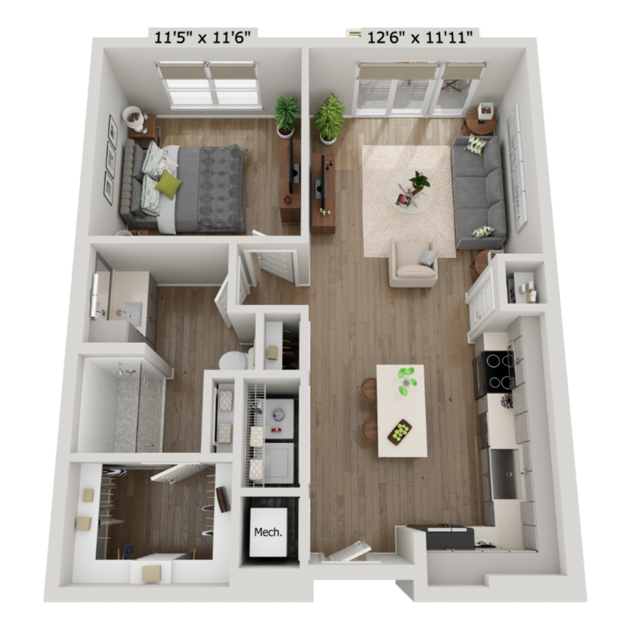A3 floor plan