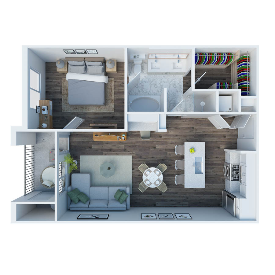 A1 floor plan