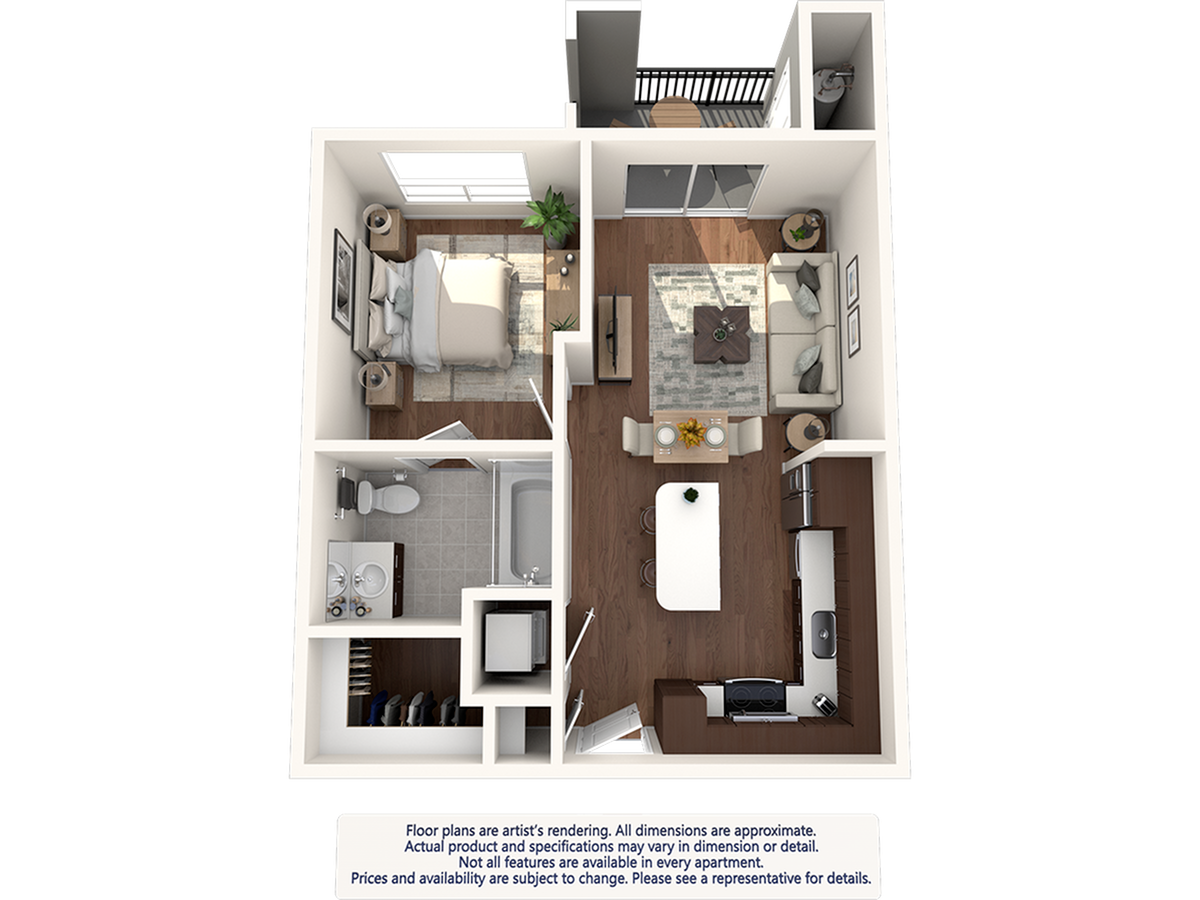 A floor plan