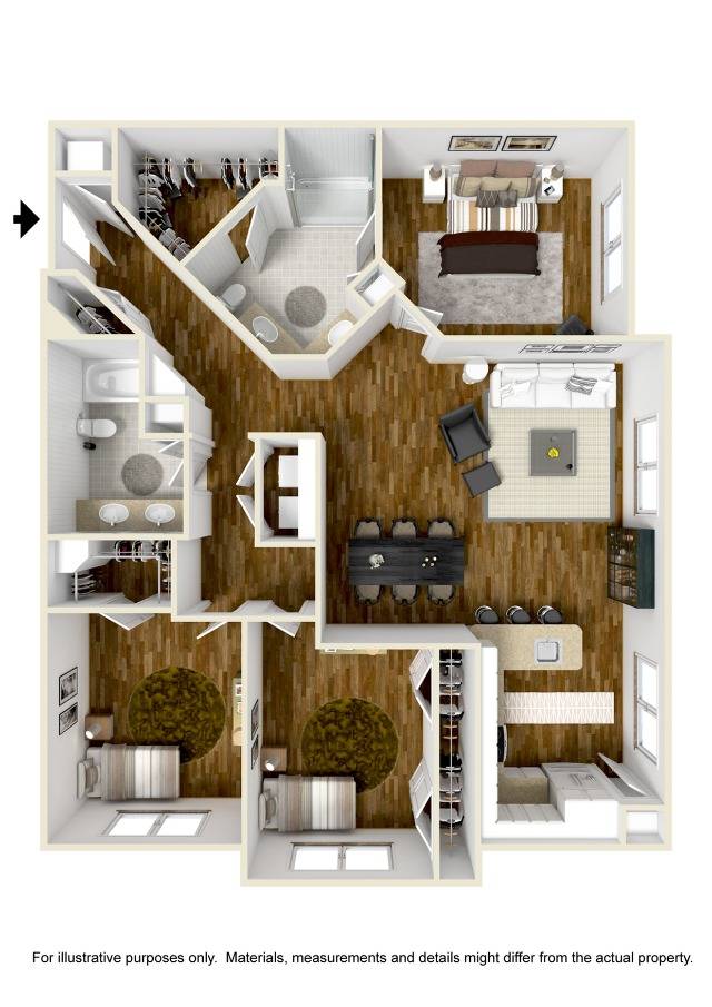E1-ALT1 floor plan