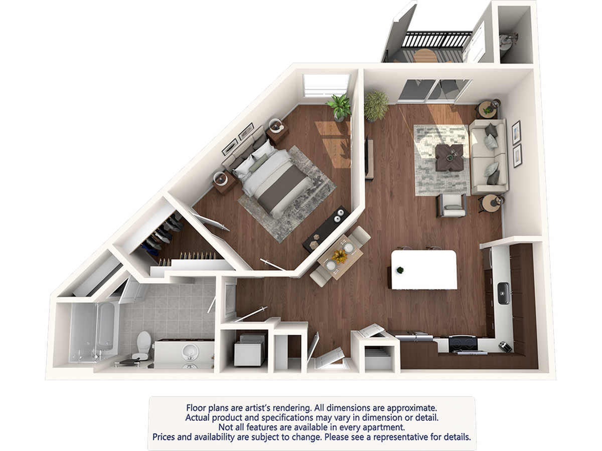 A2 floor plan