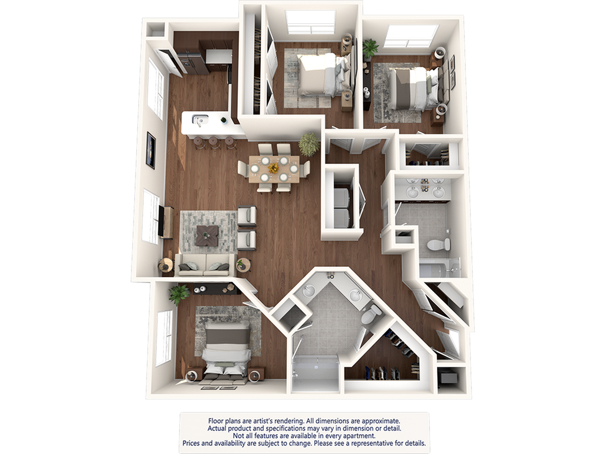 E1 floor plan