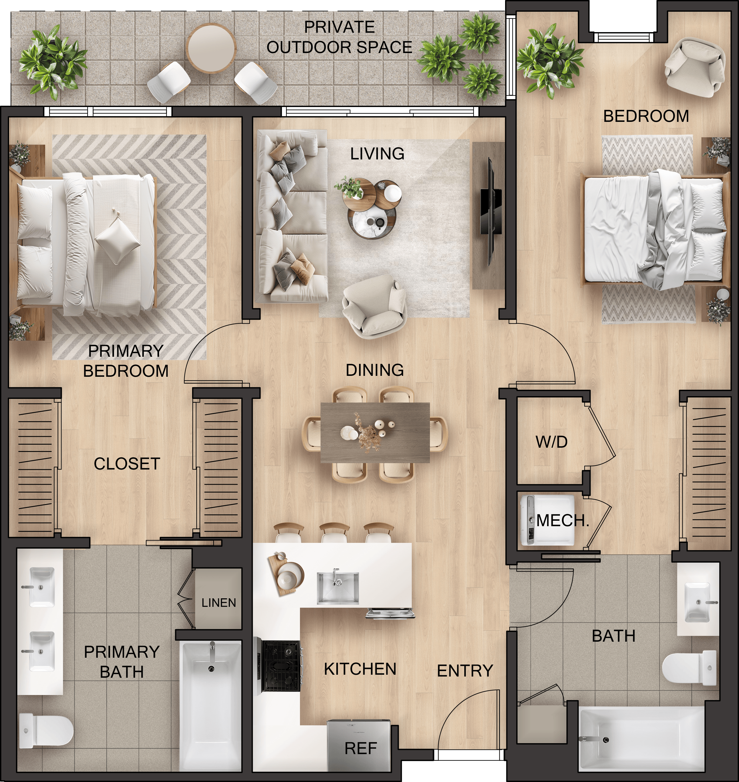 B2 floor plan