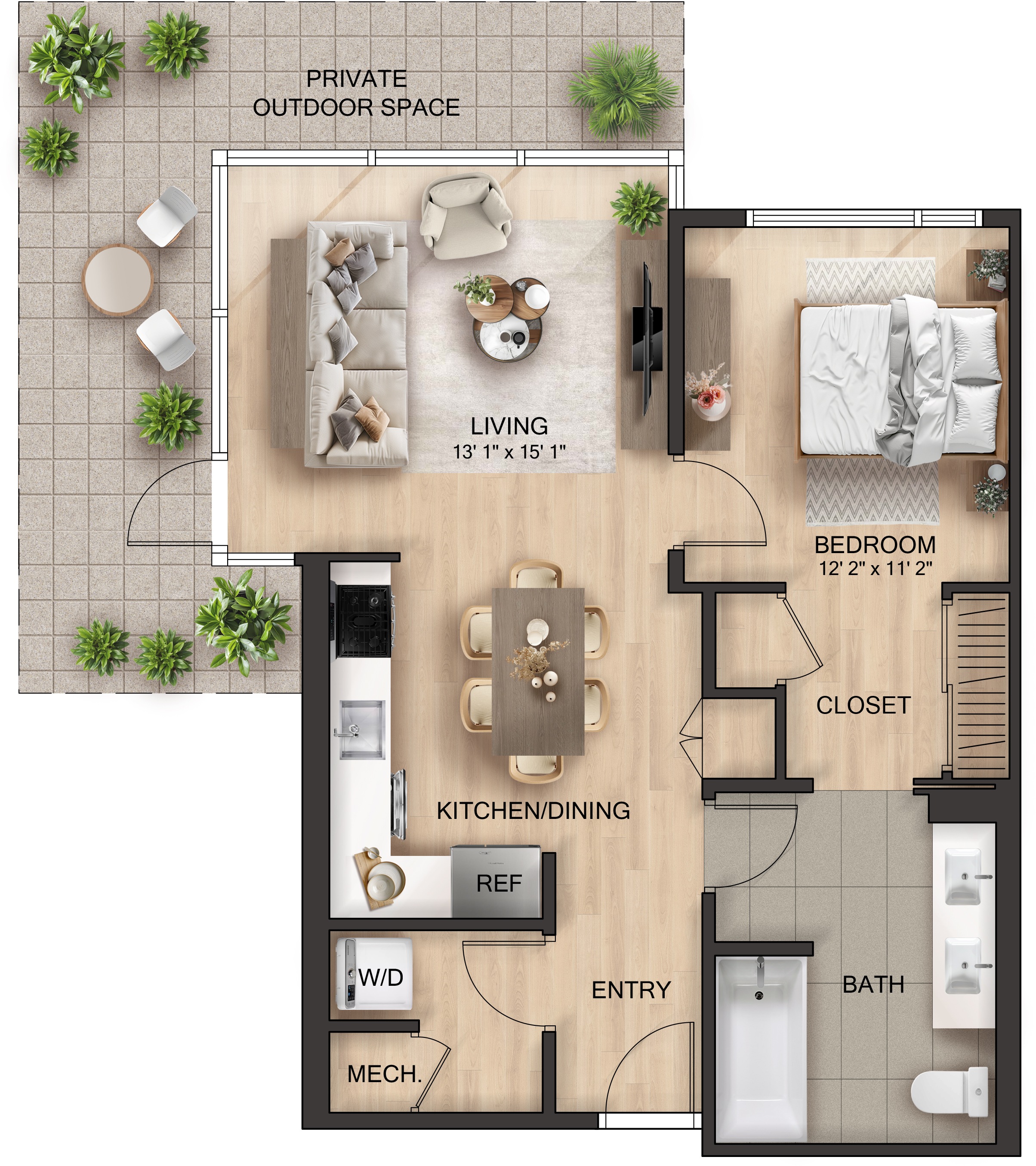 A4 floor plan