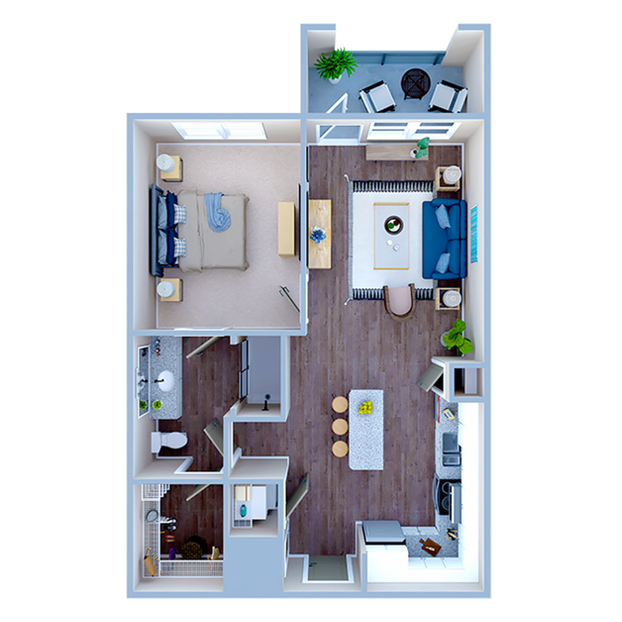 A2 floor plan