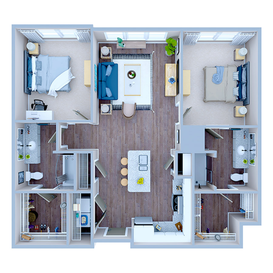B1.4 floor plan