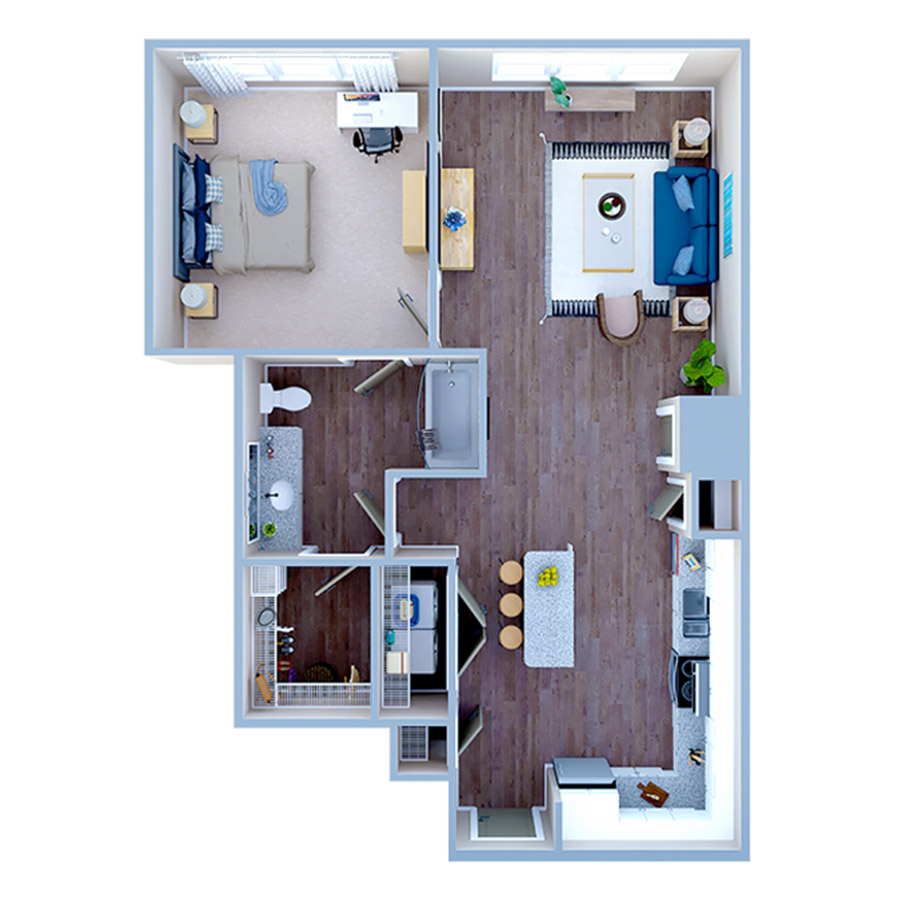 A2.1 floor plan