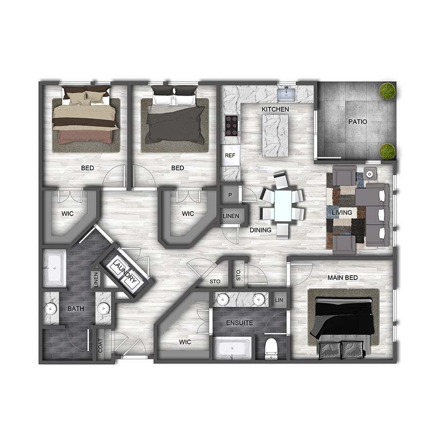 C1 floor plan