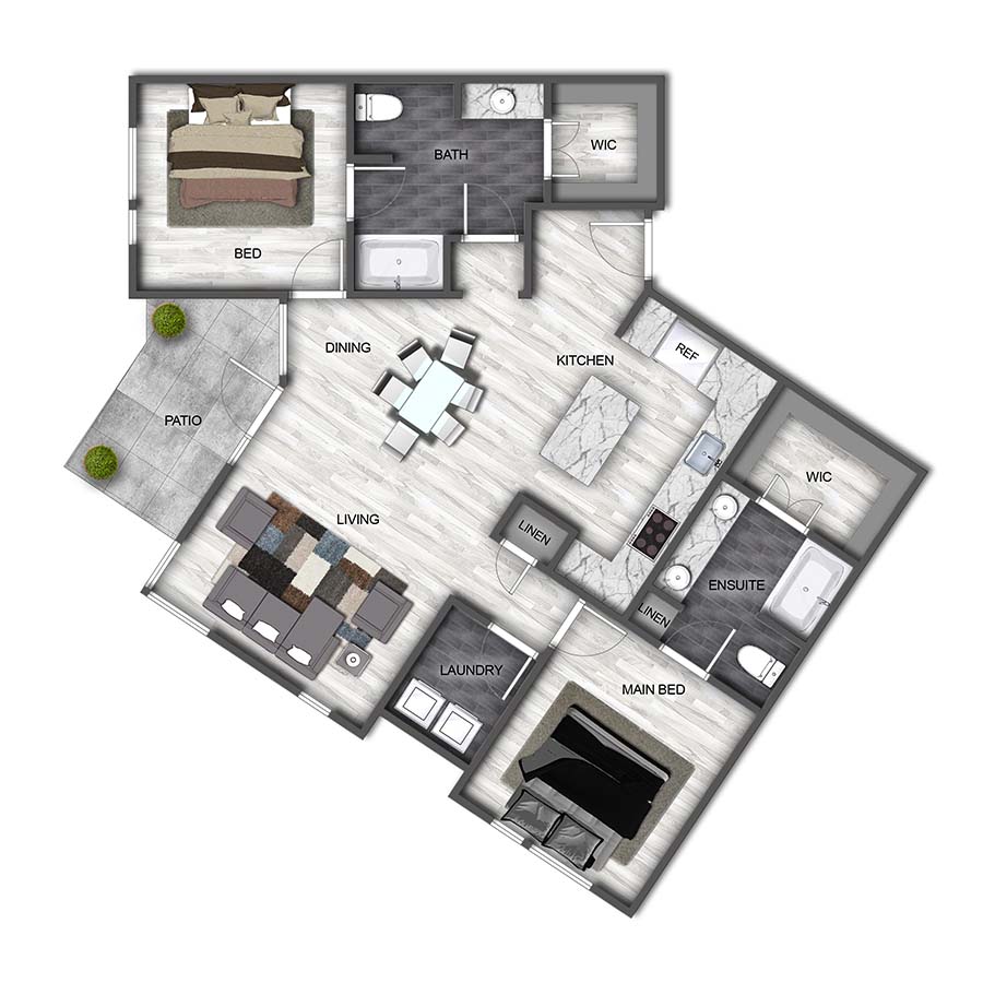 B4 floor plan