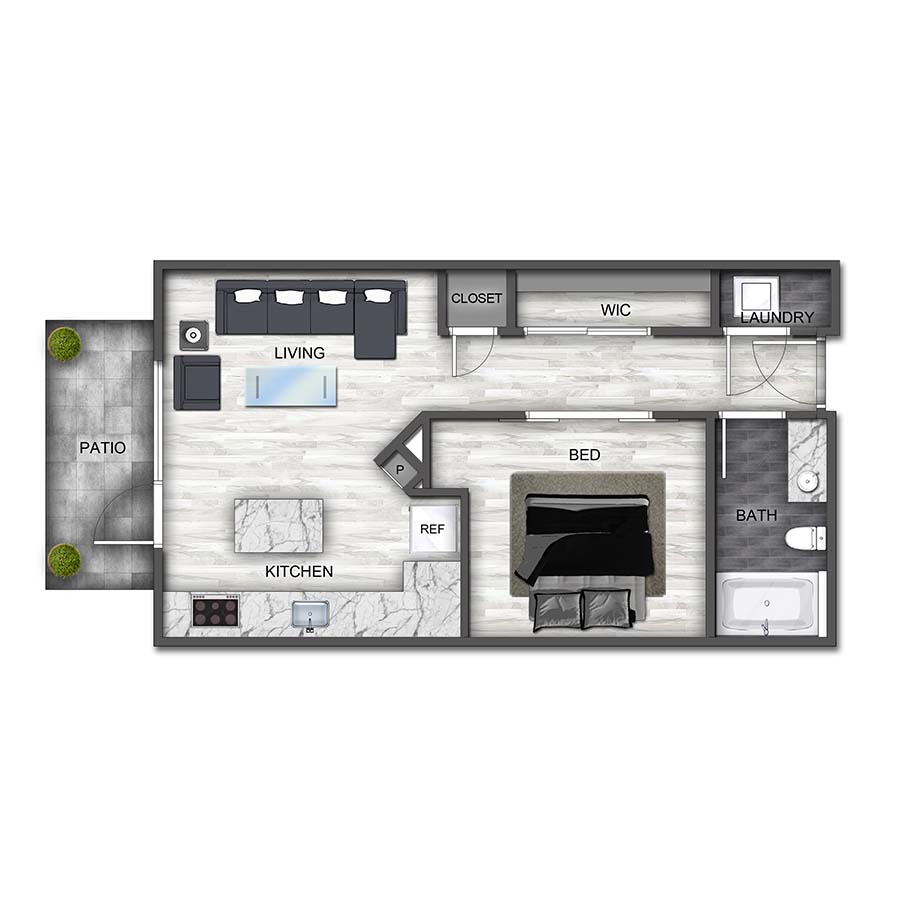 A1 floor plan