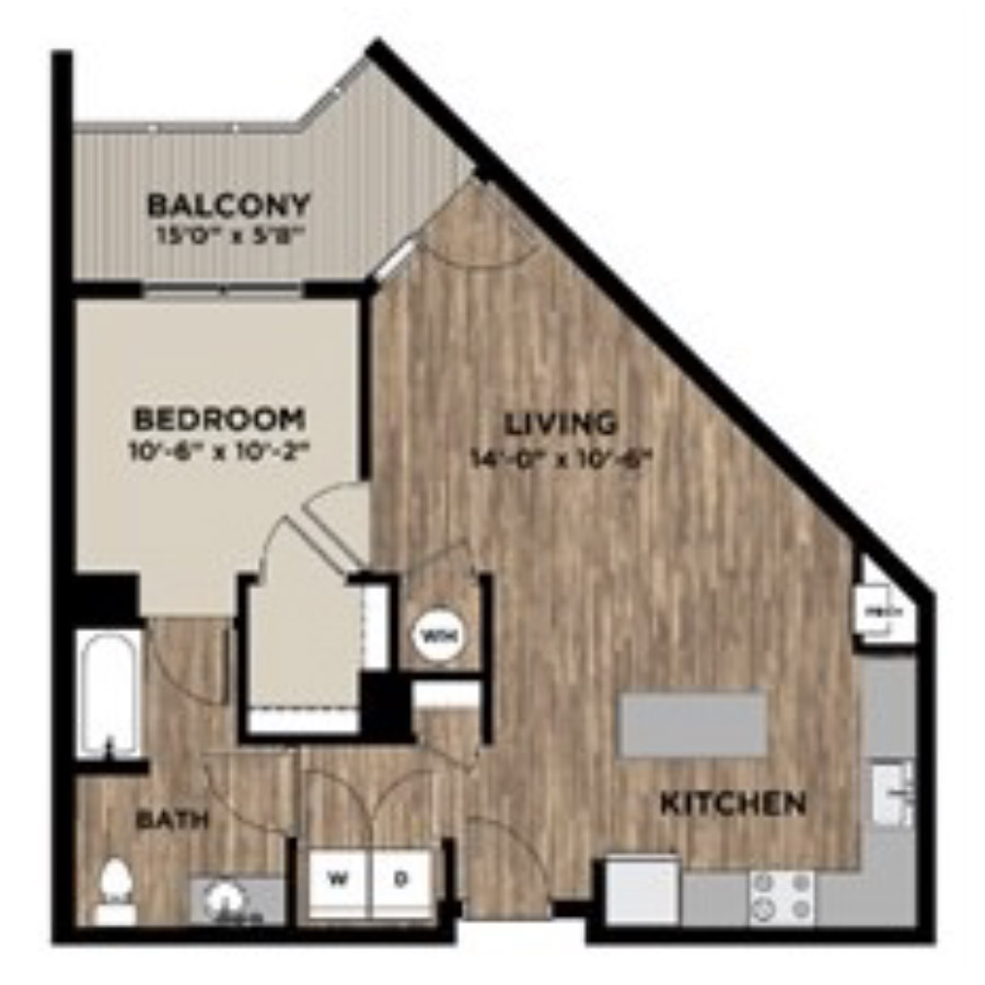 A2 floor plan