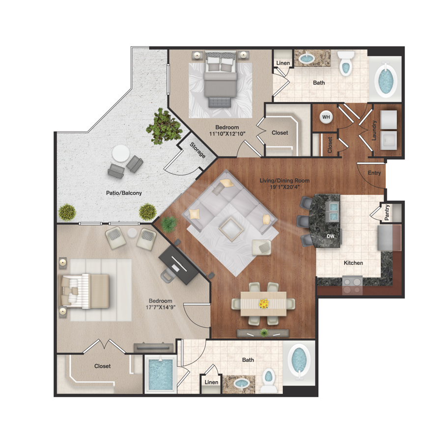 B2 floor plan