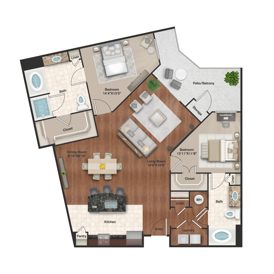 B8 floor plan