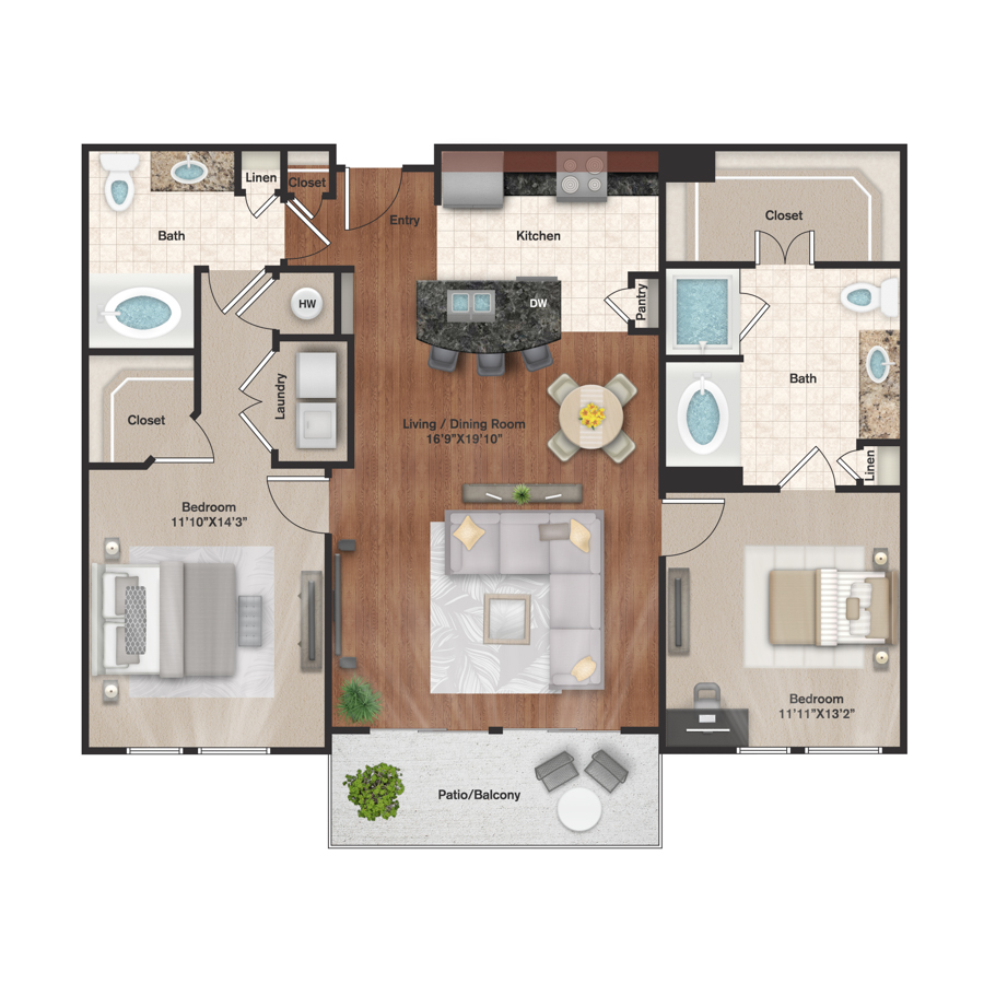 B4 floor plan