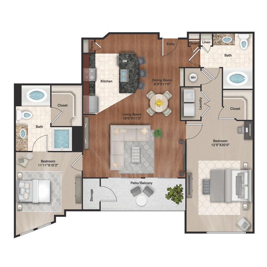B6 floor plan