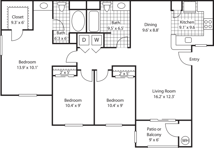 Emerald floor plan