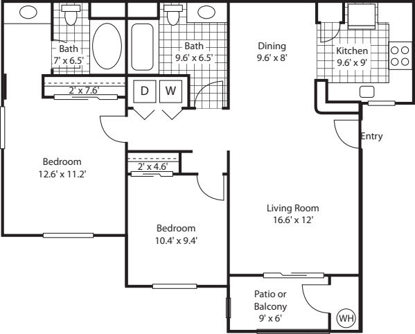 Topaz floor plan
