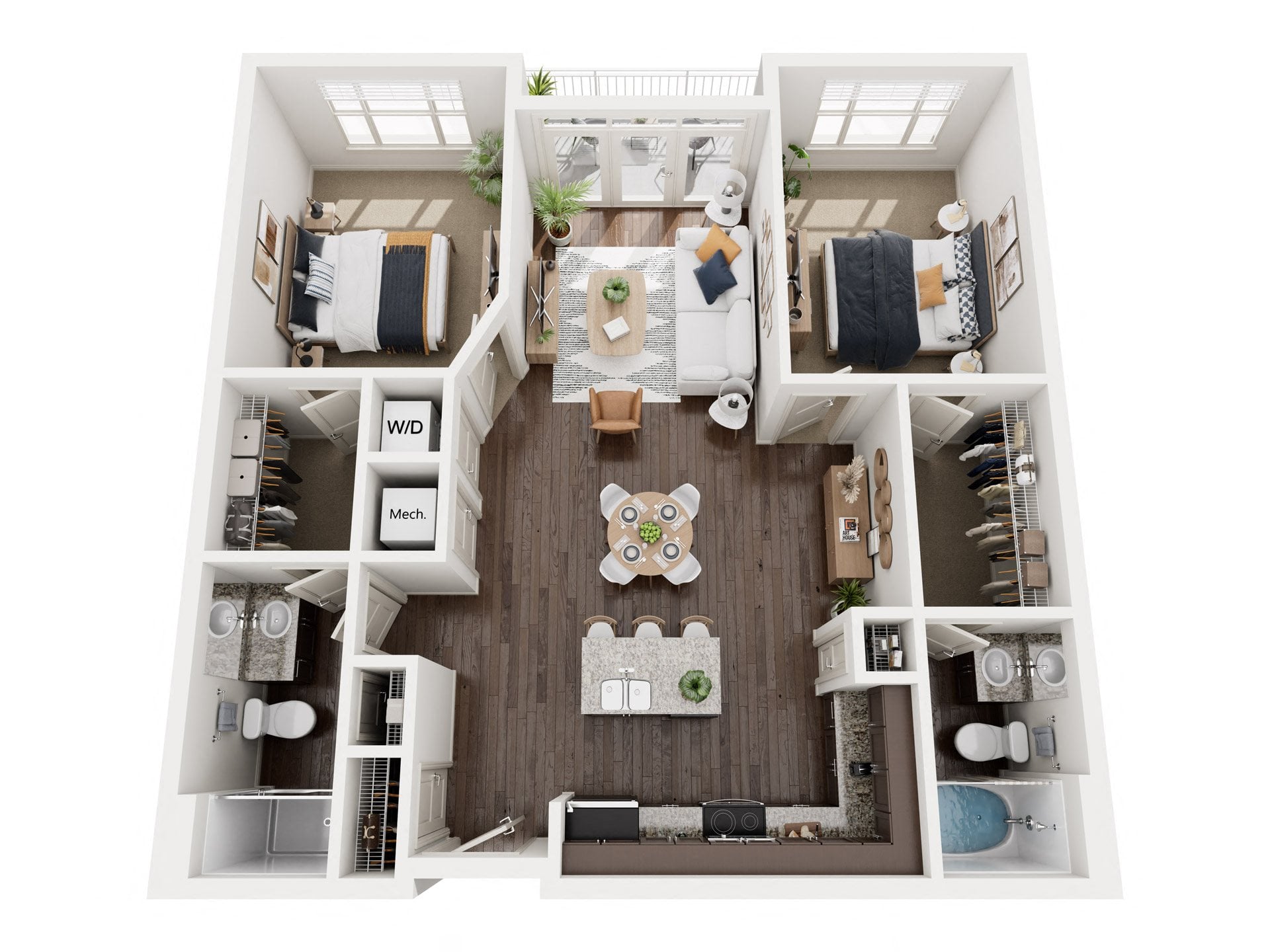 b1 floor plan