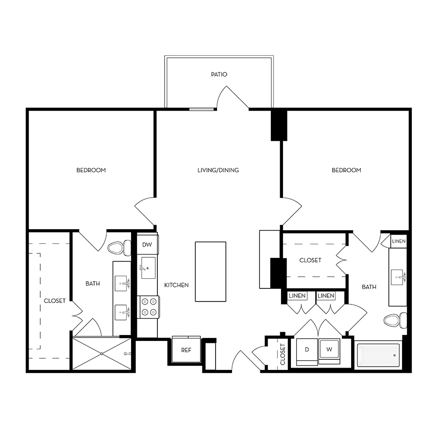 B2H floor plan