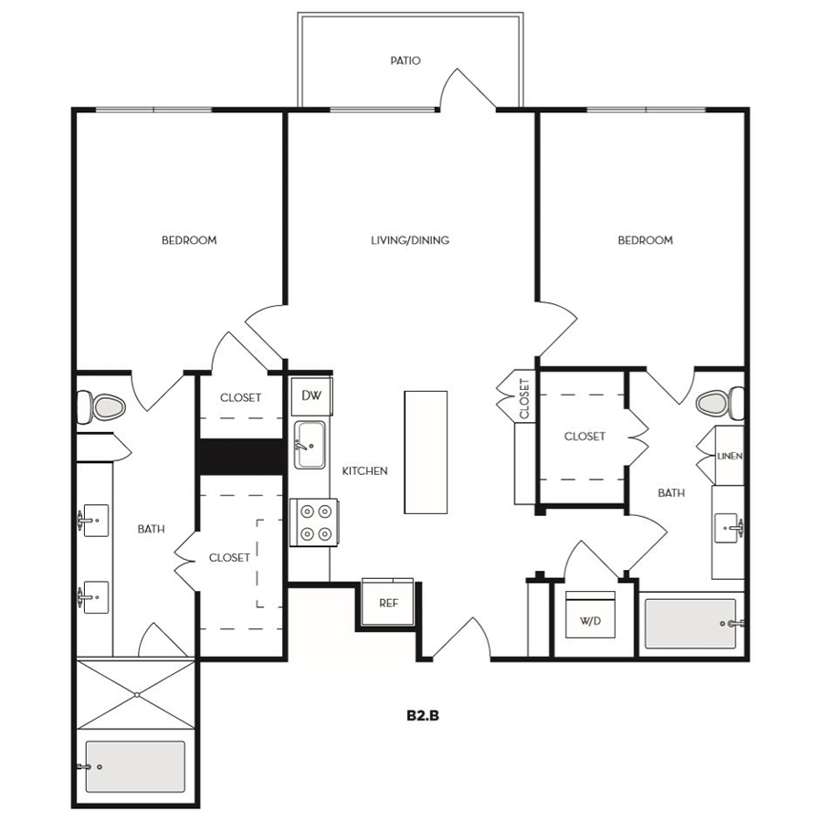 B2B floor plan