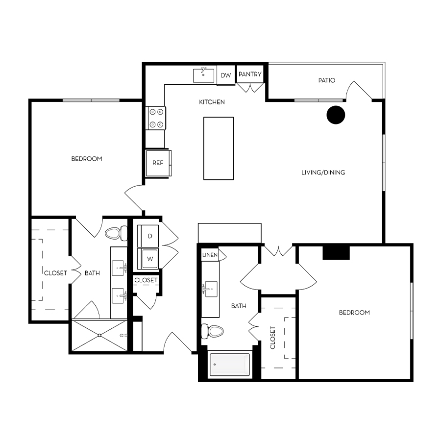 B3a floor plan