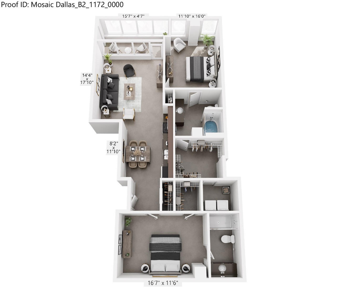 B2-R floor plan