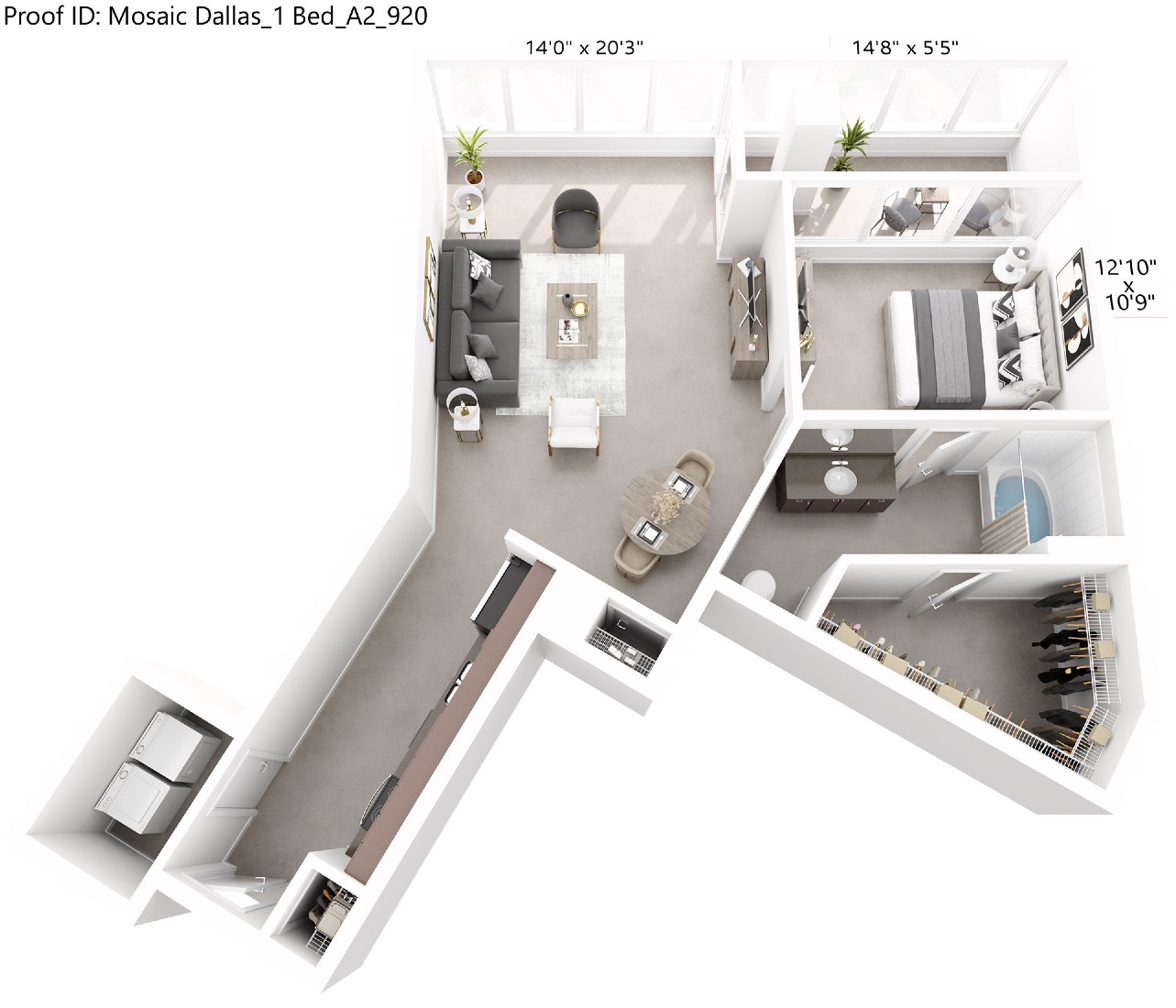 A2 floor plan