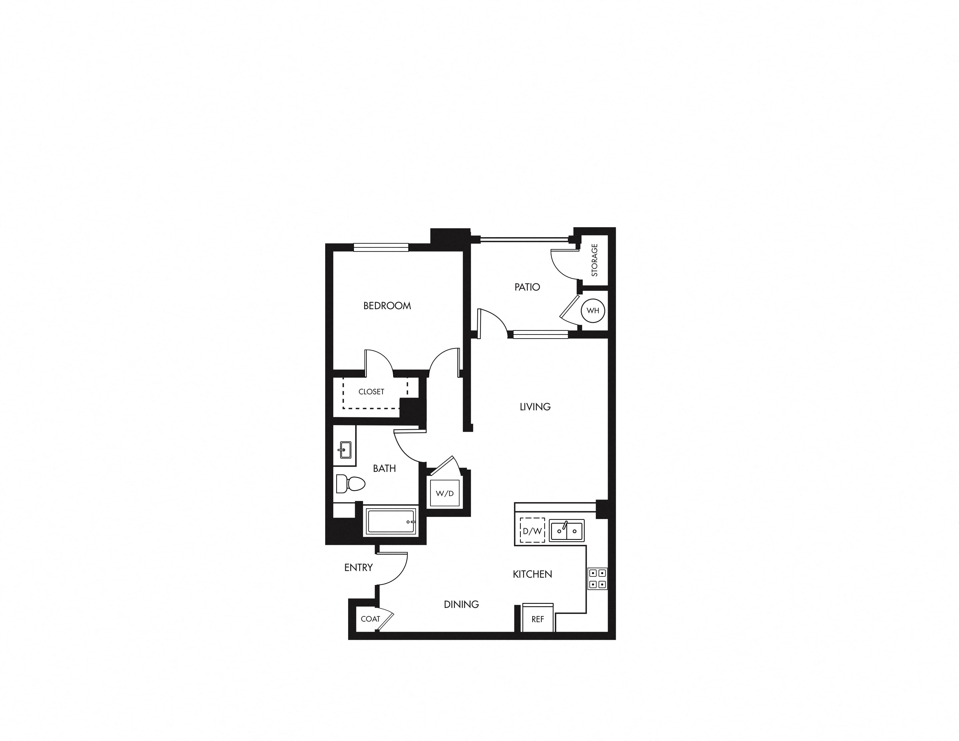 Plan A2 floor plan