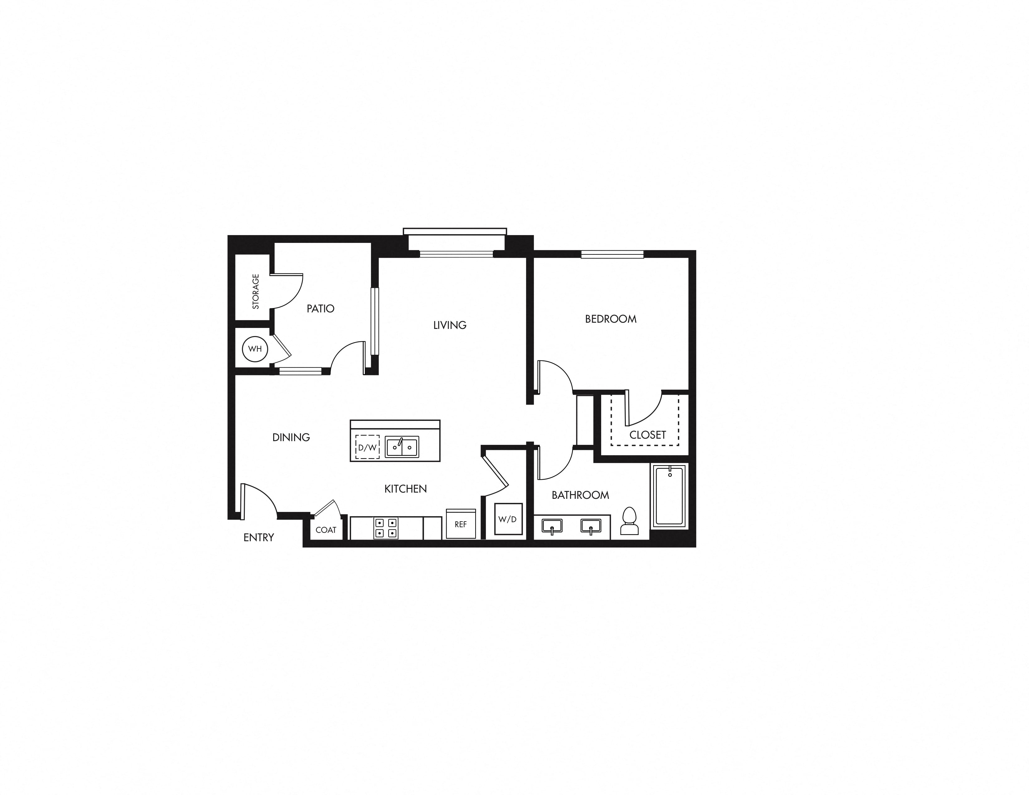 Plan A1 floor plan