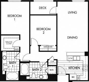 K floor plan