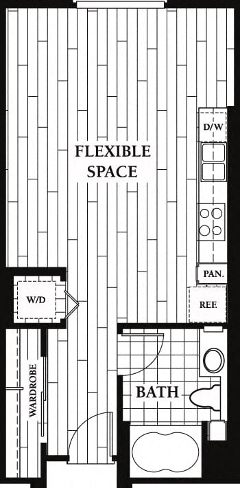 A floor plan